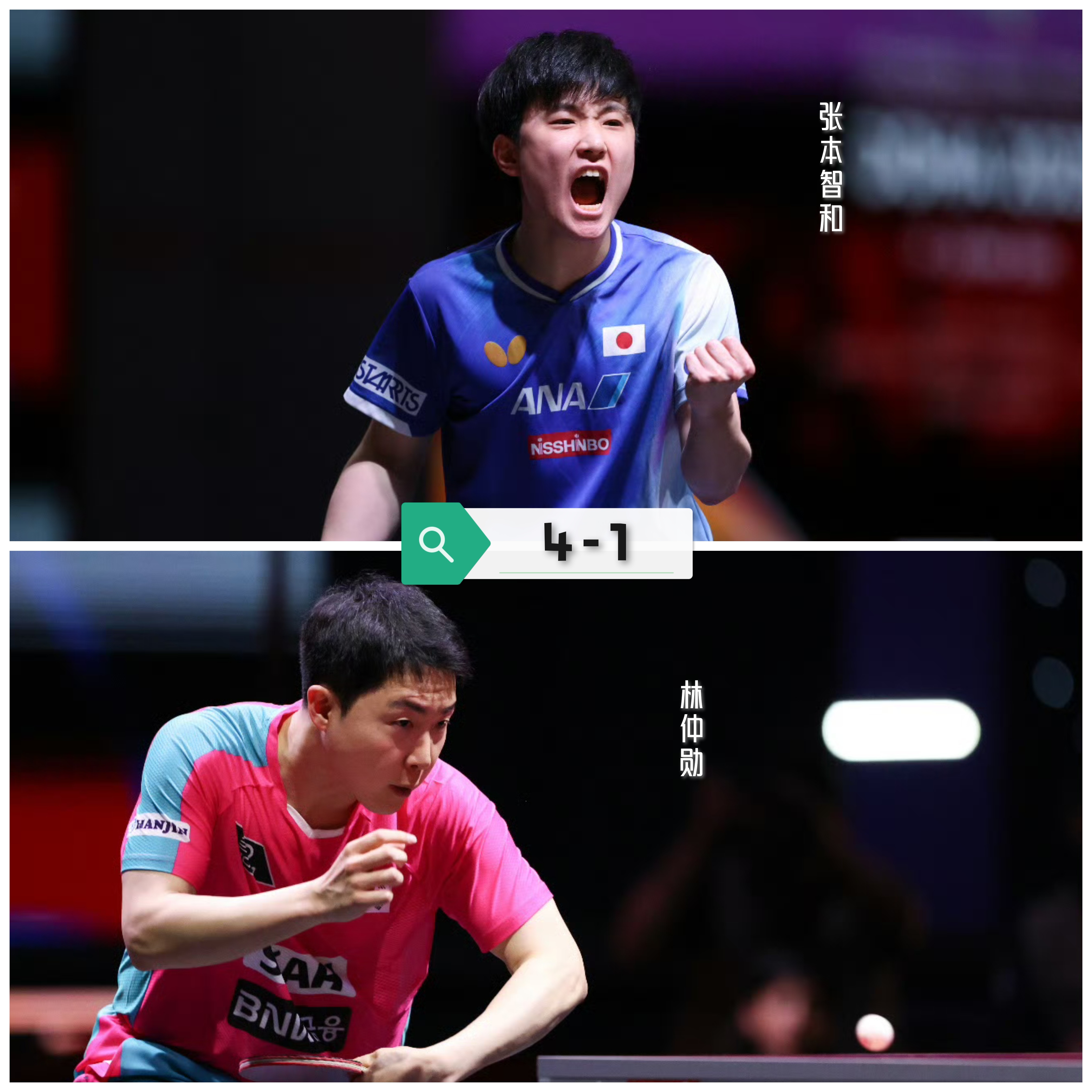 德国乒乓球队爆冷比利时乒乓球队，张本智和关键制胜的简单介绍