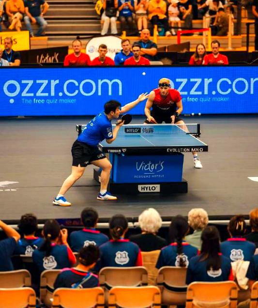 波兰乒乓球队血洗比利时乒乓球队，樊振东统治全场